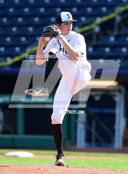 Thumbnail 2 in Jonathan Law vs. Xavier (Dunkin Donuts Park) photogallery.