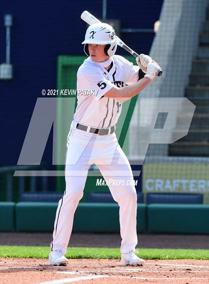 Thumbnail 2 in Jonathan Law vs. Xavier (Dunkin Donuts Park) photogallery.