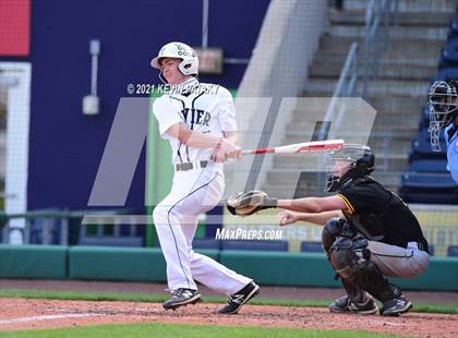 Thumbnail 2 in Jonathan Law vs. Xavier (Dunkin Donuts Park) photogallery.