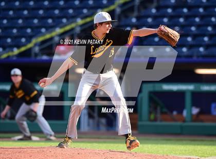 Thumbnail 1 in Jonathan Law vs. Xavier (Dunkin Donuts Park) photogallery.