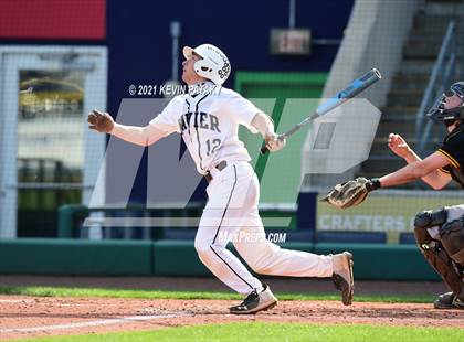 Thumbnail 1 in Jonathan Law vs. Xavier (Dunkin Donuts Park) photogallery.