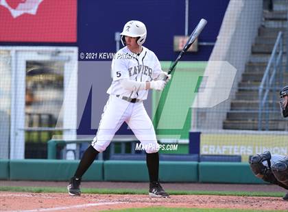 Thumbnail 1 in Jonathan Law vs. Xavier (Dunkin Donuts Park) photogallery.