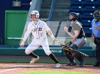 Thumbnail 3 in Jonathan Law vs. Xavier (Dunkin Donuts Park) photogallery.