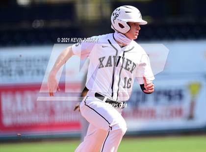 Thumbnail 1 in Jonathan Law vs. Xavier (Dunkin Donuts Park) photogallery.