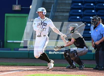 Thumbnail 1 in Jonathan Law vs. Xavier (Dunkin Donuts Park) photogallery.