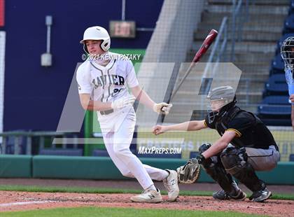 Thumbnail 3 in Jonathan Law vs. Xavier (Dunkin Donuts Park) photogallery.