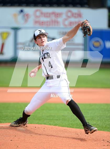 Thumbnail 2 in Jonathan Law vs. Xavier (Dunkin Donuts Park) photogallery.