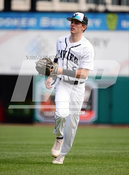 Thumbnail 1 in Jonathan Law vs. Xavier (Dunkin Donuts Park) photogallery.