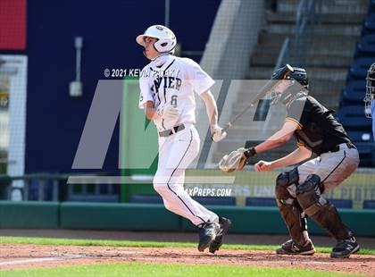 Thumbnail 2 in Jonathan Law vs. Xavier (Dunkin Donuts Park) photogallery.