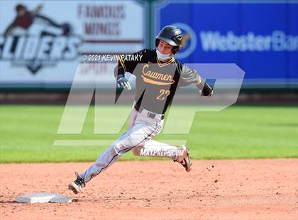 Thumbnail 3 in Jonathan Law vs. Xavier (Dunkin Donuts Park) photogallery.