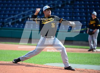 Thumbnail 3 in Jonathan Law vs. Xavier (Dunkin Donuts Park) photogallery.