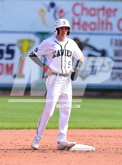 Thumbnail 1 in Jonathan Law vs. Xavier (Dunkin Donuts Park) photogallery.
