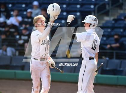Thumbnail 1 in Jonathan Law vs. Xavier (Dunkin Donuts Park) photogallery.