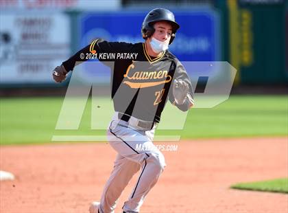 Thumbnail 1 in Jonathan Law vs. Xavier (Dunkin Donuts Park) photogallery.