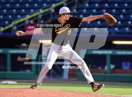 Thumbnail 1 in Jonathan Law vs. Xavier (Dunkin Donuts Park) photogallery.