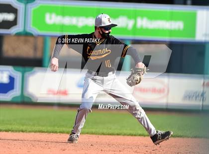 Thumbnail 3 in Jonathan Law vs. Xavier (Dunkin Donuts Park) photogallery.