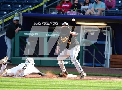 Thumbnail 2 in Jonathan Law vs. Xavier (Dunkin Donuts Park) photogallery.