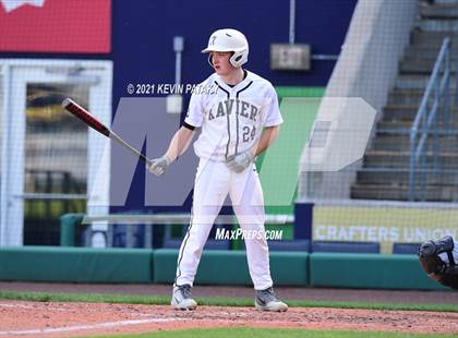 Thumbnail 2 in Jonathan Law vs. Xavier (Dunkin Donuts Park) photogallery.