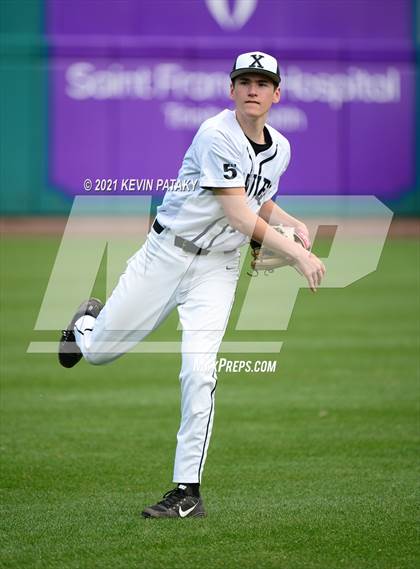 Thumbnail 1 in Jonathan Law vs. Xavier (Dunkin Donuts Park) photogallery.