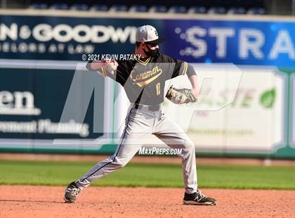 Thumbnail 1 in Jonathan Law vs. Xavier (Dunkin Donuts Park) photogallery.