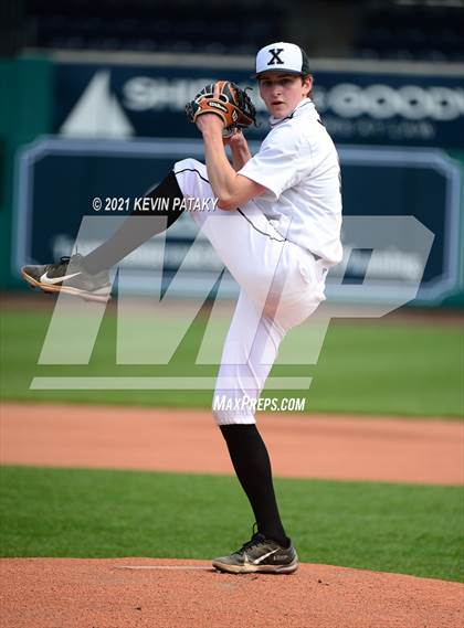 Thumbnail 2 in Jonathan Law vs. Xavier (Dunkin Donuts Park) photogallery.