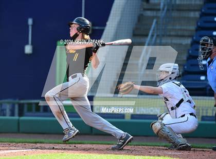 Thumbnail 3 in Jonathan Law vs. Xavier (Dunkin Donuts Park) photogallery.