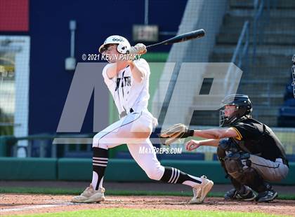 Thumbnail 3 in Jonathan Law vs. Xavier (Dunkin Donuts Park) photogallery.