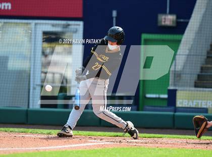 Thumbnail 3 in Jonathan Law vs. Xavier (Dunkin Donuts Park) photogallery.