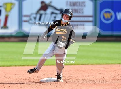 Thumbnail 2 in Jonathan Law vs. Xavier (Dunkin Donuts Park) photogallery.