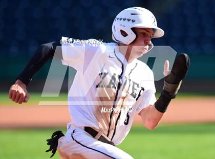Thumbnail 2 in Jonathan Law vs. Xavier (Dunkin Donuts Park) photogallery.