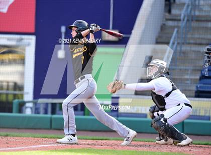 Thumbnail 3 in Jonathan Law vs. Xavier (Dunkin Donuts Park) photogallery.