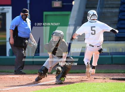 Thumbnail 1 in Jonathan Law vs. Xavier (Dunkin Donuts Park) photogallery.