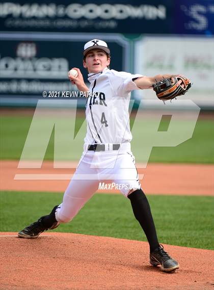 Thumbnail 3 in Jonathan Law vs. Xavier (Dunkin Donuts Park) photogallery.