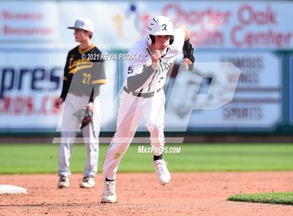 Thumbnail 2 in Jonathan Law vs. Xavier (Dunkin Donuts Park) photogallery.