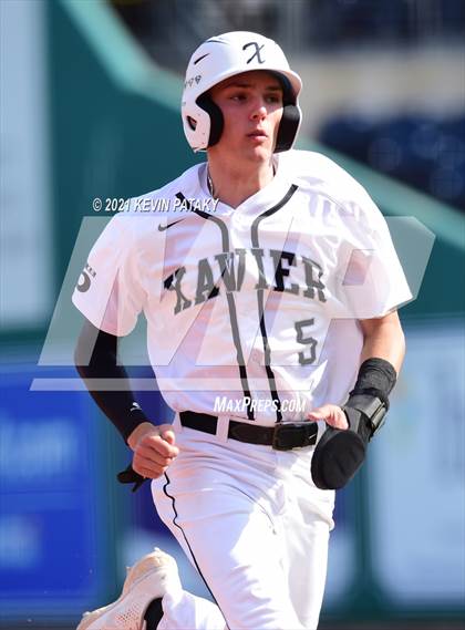 Thumbnail 3 in Jonathan Law vs. Xavier (Dunkin Donuts Park) photogallery.
