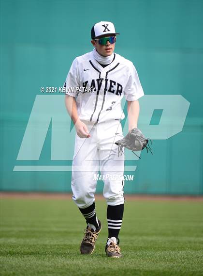 Thumbnail 3 in Jonathan Law vs. Xavier (Dunkin Donuts Park) photogallery.