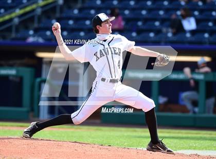 Thumbnail 1 in Jonathan Law vs. Xavier (Dunkin Donuts Park) photogallery.