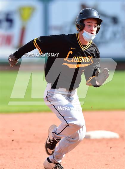Thumbnail 3 in Jonathan Law vs. Xavier (Dunkin Donuts Park) photogallery.