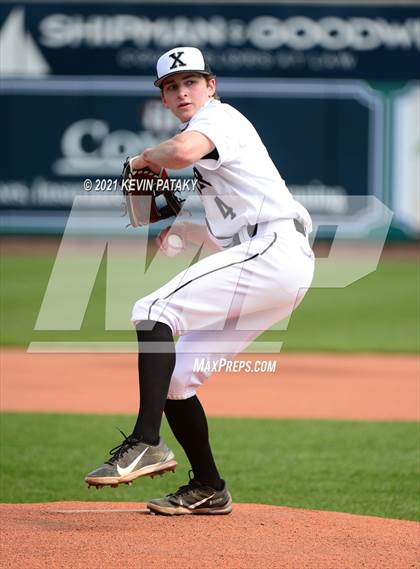 Thumbnail 2 in Jonathan Law vs. Xavier (Dunkin Donuts Park) photogallery.