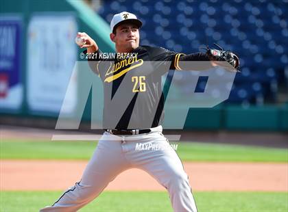 Thumbnail 1 in Jonathan Law vs. Xavier (Dunkin Donuts Park) photogallery.