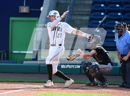 Thumbnail 3 in Jonathan Law vs. Xavier (Dunkin Donuts Park) photogallery.