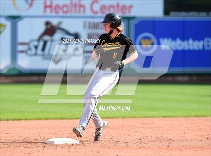 Thumbnail 2 in Jonathan Law vs. Xavier (Dunkin Donuts Park) photogallery.