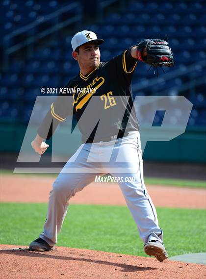Thumbnail 3 in Jonathan Law vs. Xavier (Dunkin Donuts Park) photogallery.