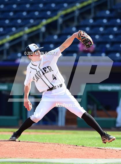 Thumbnail 1 in Jonathan Law vs. Xavier (Dunkin Donuts Park) photogallery.