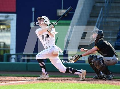 Thumbnail 1 in Jonathan Law vs. Xavier (Dunkin Donuts Park) photogallery.