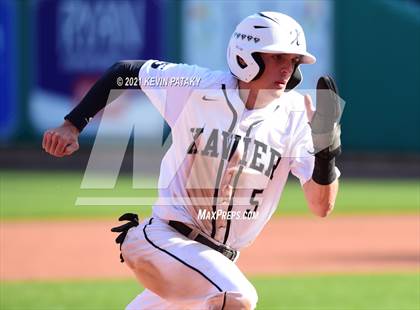 Thumbnail 1 in Jonathan Law vs. Xavier (Dunkin Donuts Park) photogallery.