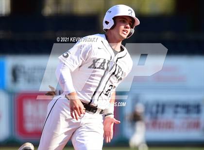 Thumbnail 3 in Jonathan Law vs. Xavier (Dunkin Donuts Park) photogallery.