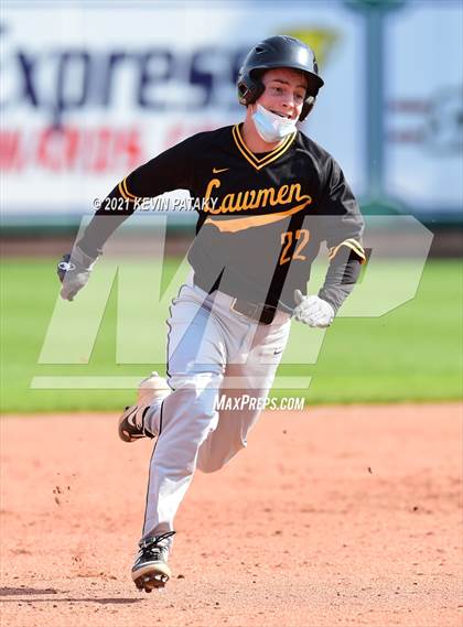 Thumbnail 2 in Jonathan Law vs. Xavier (Dunkin Donuts Park) photogallery.