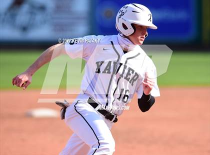 Thumbnail 3 in Jonathan Law vs. Xavier (Dunkin Donuts Park) photogallery.