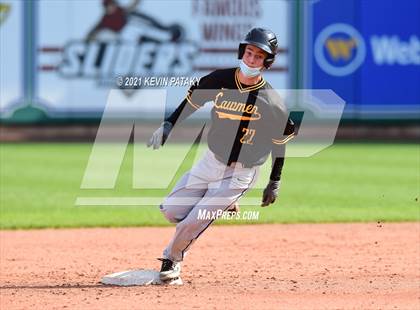 Thumbnail 1 in Jonathan Law vs. Xavier (Dunkin Donuts Park) photogallery.